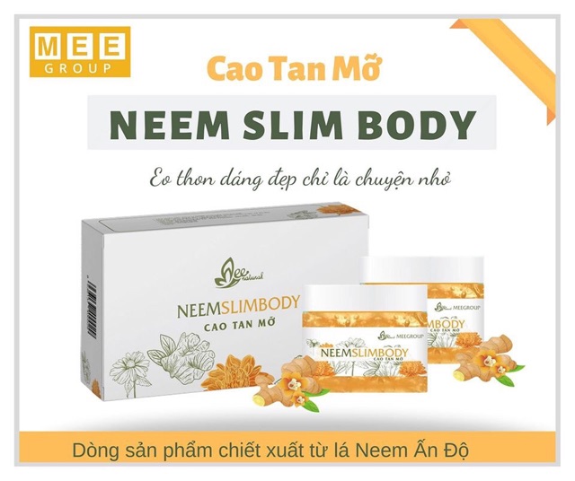 Cao tan mỡ NEEM SLIMBODY