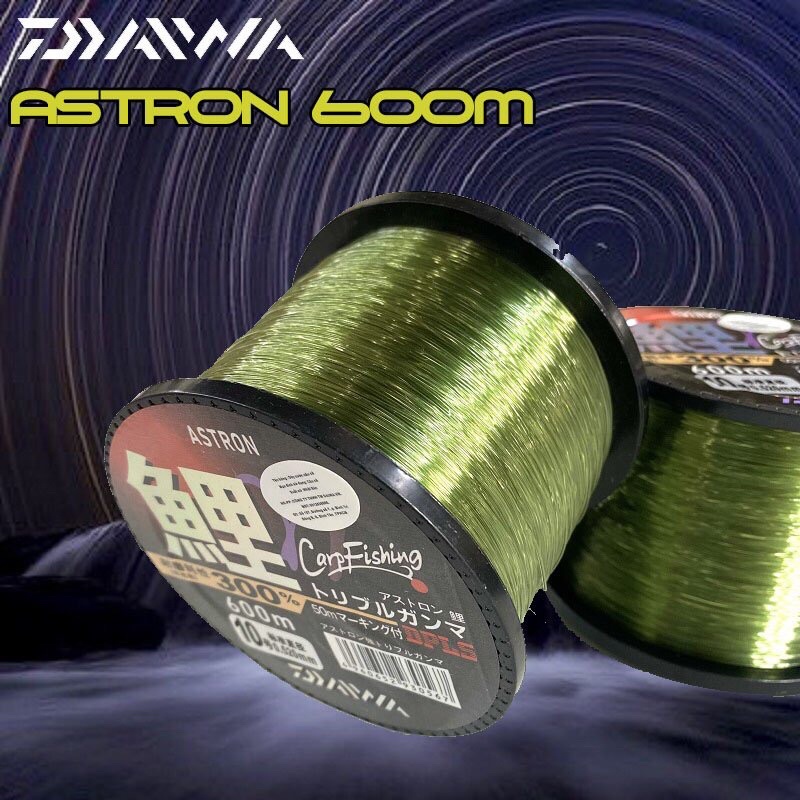 Cước Câu Cá Cao Cấp Daiwa AsTron 600m , Cước Siêu Bền, Chống Xoắn, Chống Xước