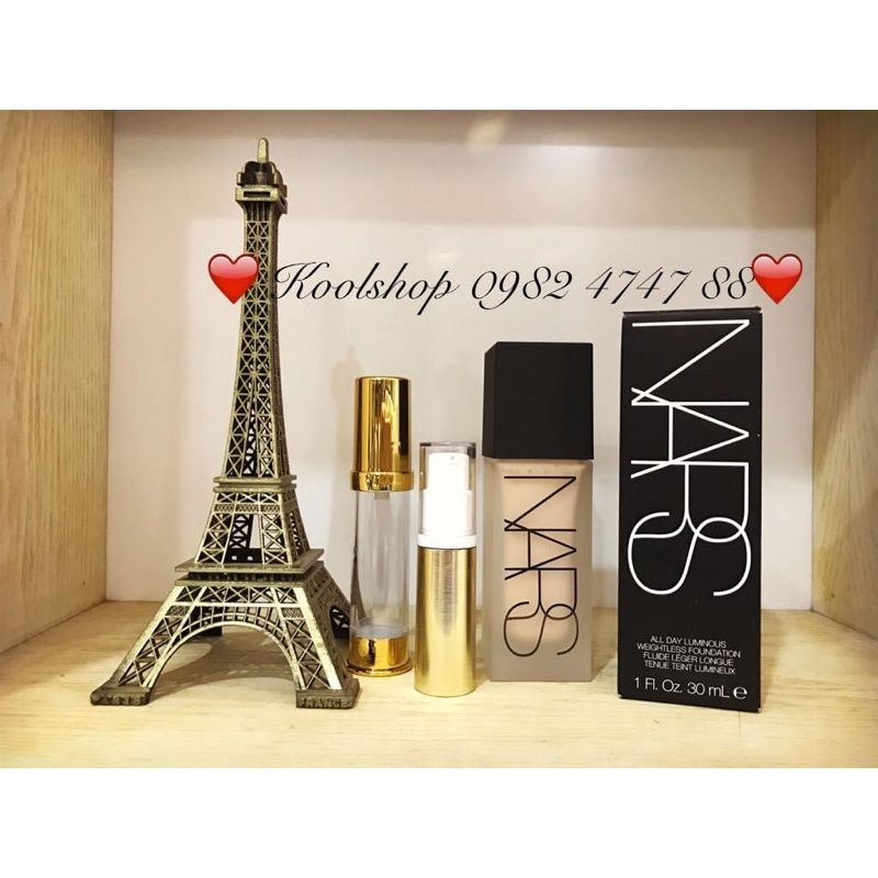 MẪU THỬKem nền Nars All Day Luminous Weightless Foundation