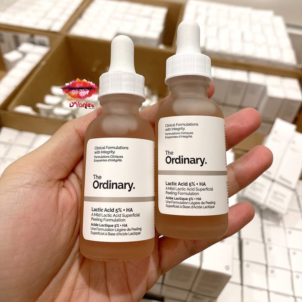 Tinh Chất Serum THE ORDINARY Lactic Acid 5% - 10% + HA - 30ML