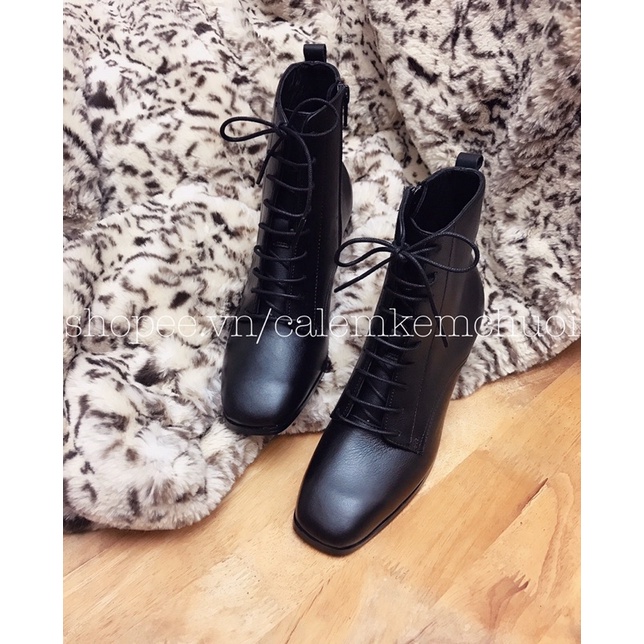 Giày boots VAGABOND cột dây cao 6p