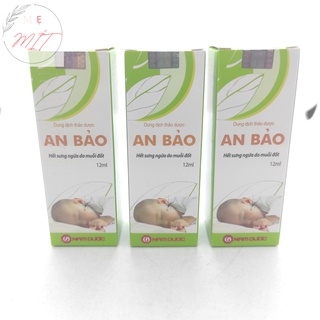 An Bảo - Dung dịch thảo dược muỗi đốt, côn trùng cắn, mụn nhọt