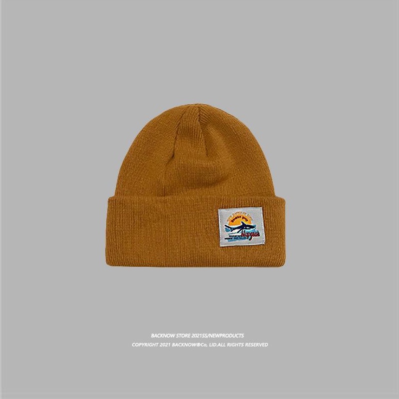 IMAODOU Mũ beret len dệt kim  phong cách Hàn Quốc nhiều kiểu dáng tùy chọn dành cho nam và nữ