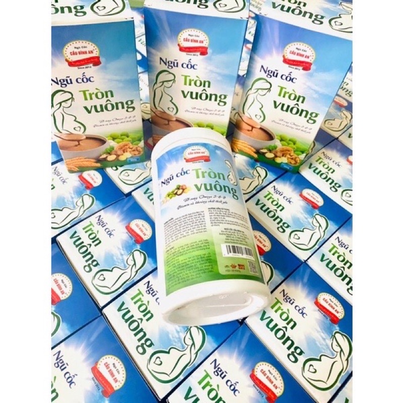 NGŨ CỐC VUÔNG TRÒN CẦU BÌNH AN hộp 500gr