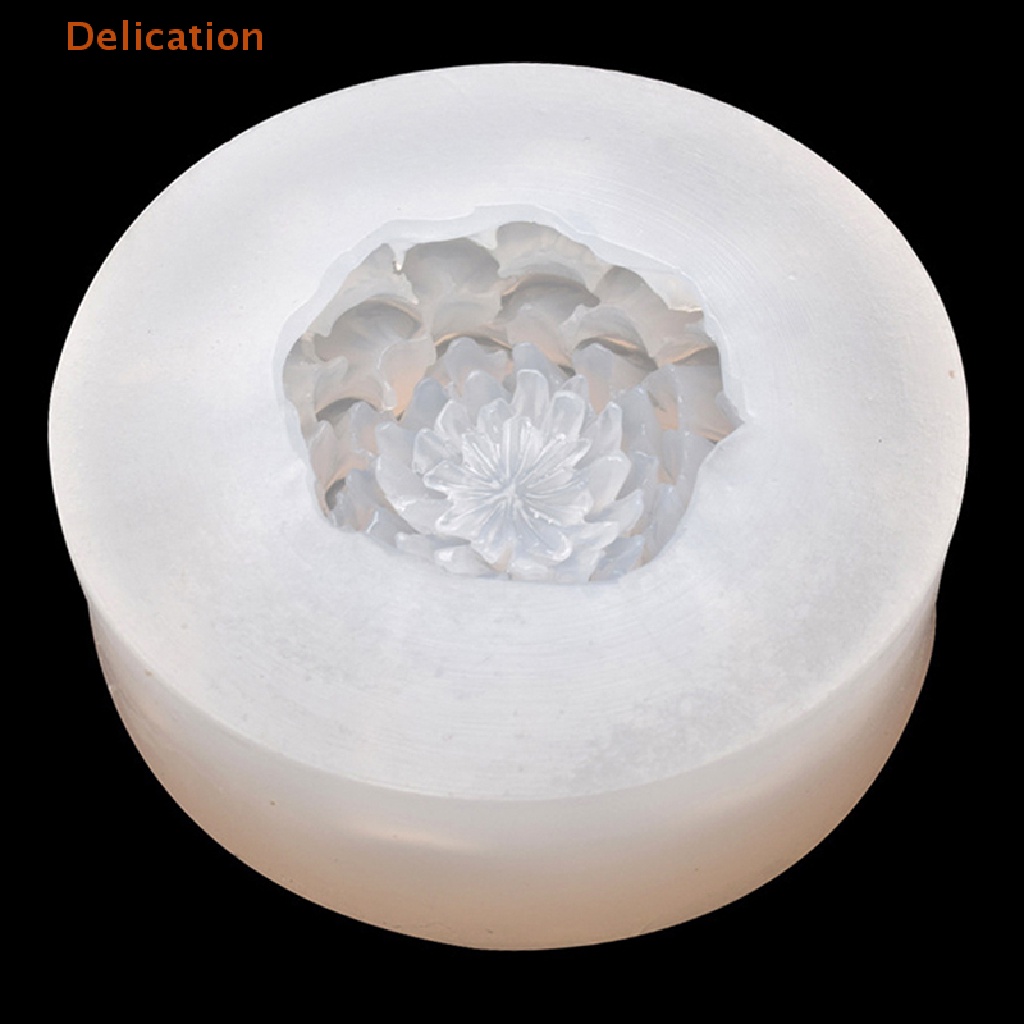 1 Khuôn Silicone Làm Bánh Hình Hoa Mẫu Đơn 3D 8.8Cm