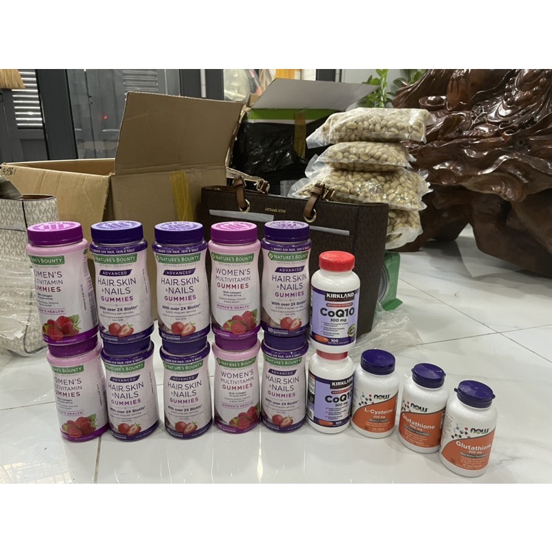 Kẹo dẻo dài tóc, móng và da gấp đôi Biotin- Hair, Skin & Nails Nature’s Bounty Gummies - 2X Biotin 6,000 mcg