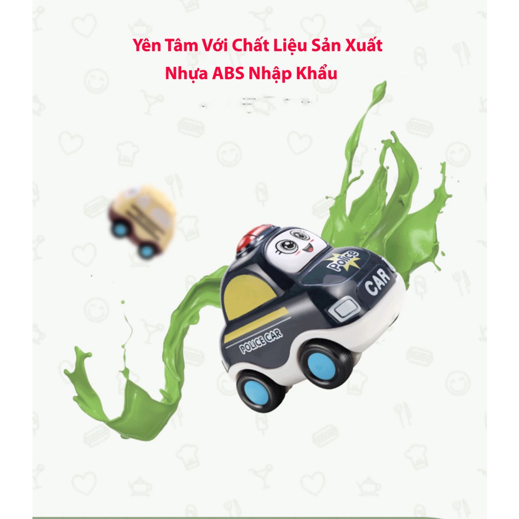 [Hàng Sẳn] Bộ đồ chơi xe ô tô BABY CAR cao cấp (7 chiếc) cho Bé dưới 3 tuổi.
