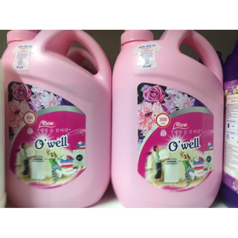 Nước giặt xả cao cấp Owell 3.5Lít️ O’well cao Cấp