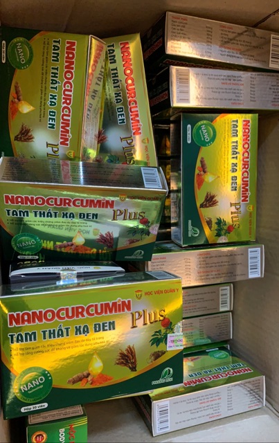 NanoCurcumin Tam Thất Xạ Đen Plus