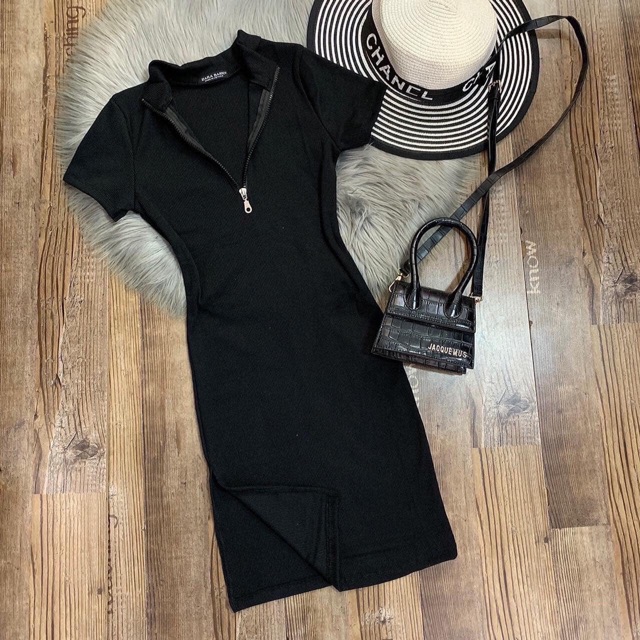 Đầm body khoá ngực siêu hot - Chất porip xịn đủ màu y hình - Carotshop | BigBuy360 - bigbuy360.vn