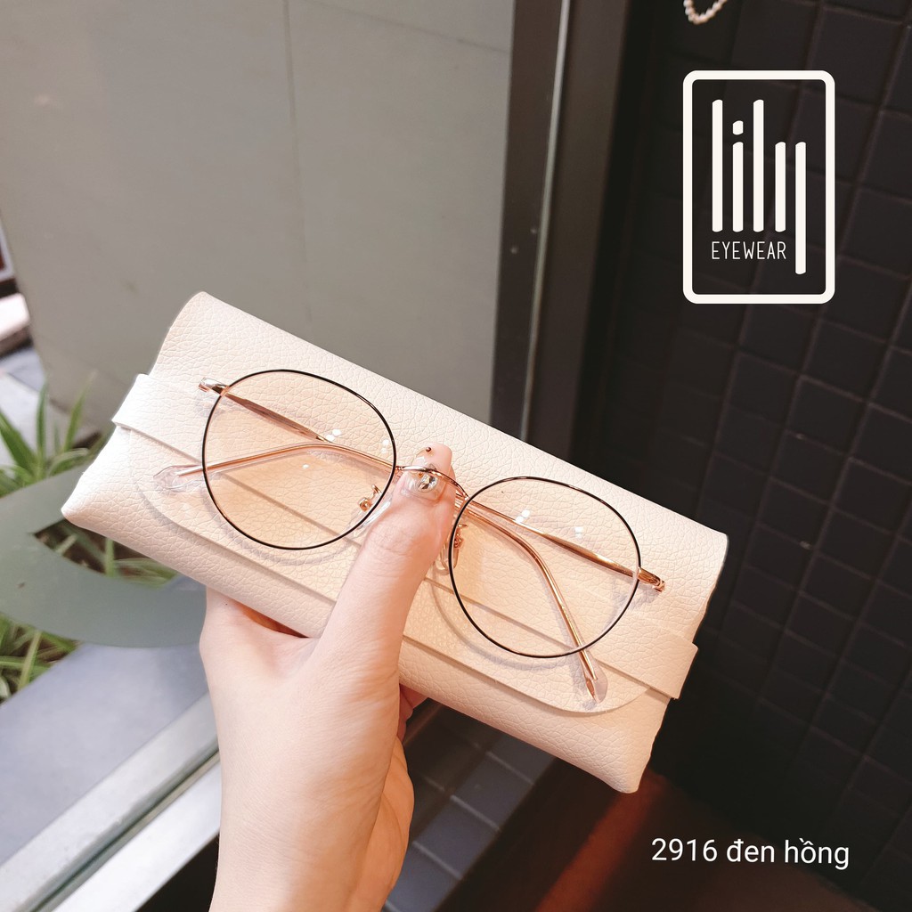 Gọng Kính Cận Kim Loại 2916 - Gọng Kính Mắt Kiểu Dáng Hàn Quốc