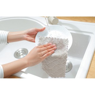 [Giảm Giá] Combo 10 Khăn Lau Chén Đa Năng