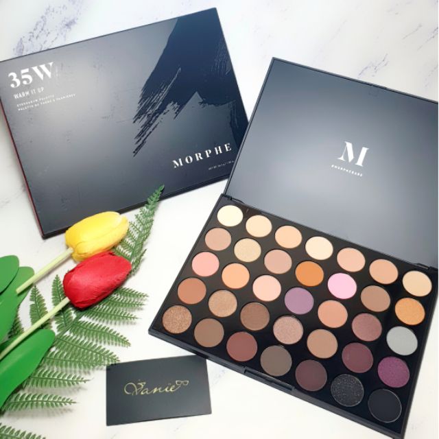 [Có bill] Bảng Phấn Mắt MORPHE 35W Warm It Up