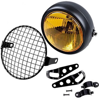 KHUNG BẢO VỆ ĐÈN PHA GD110, CAFE RACE- M03 - LƯỚI VUÔNG