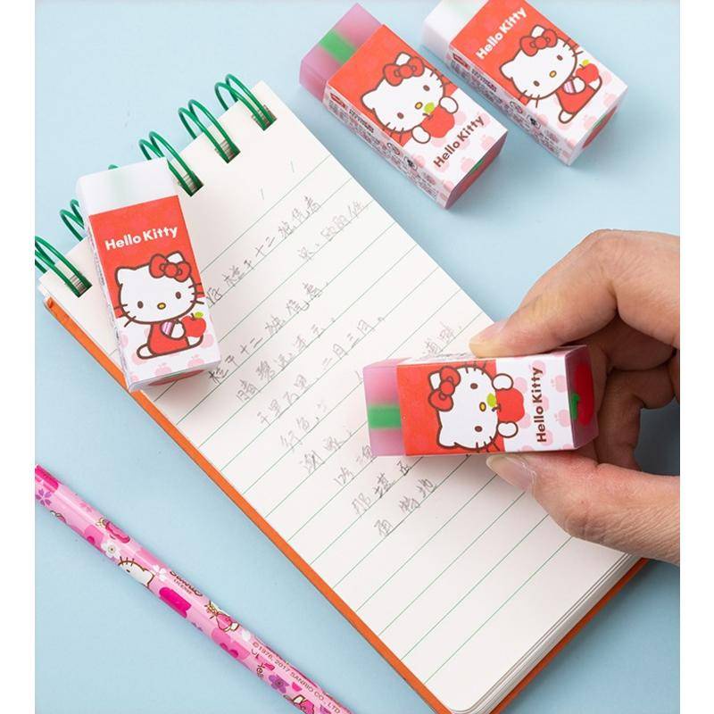 SANRIO Set 12 Bút Chì Gỗ Họa Tiết Graffiti Độc Đáo Cho Bé