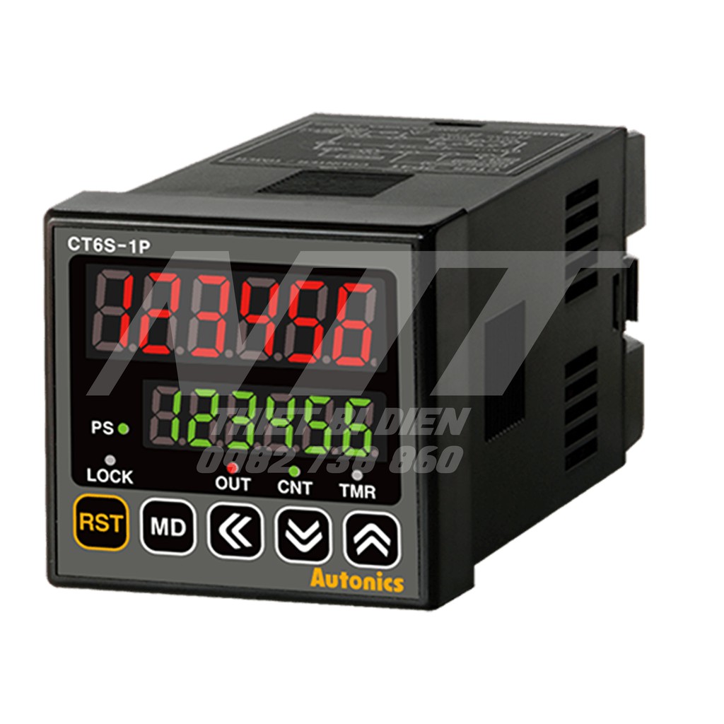 Bộ đếm/bộ đặt thời gian CT6S-1P4 Autonics