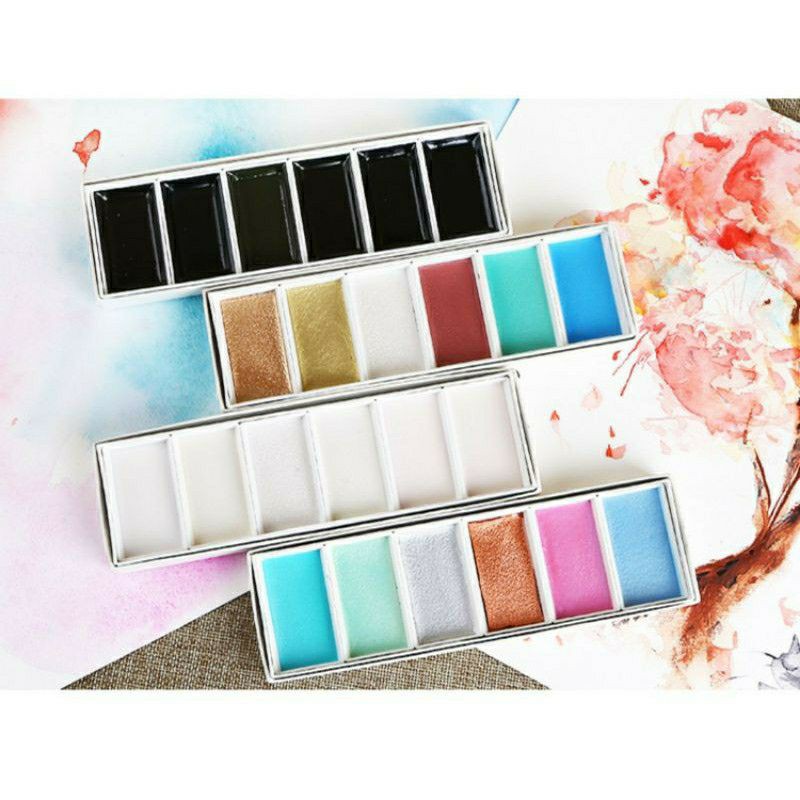 |Order| Màu nước Thủy mặc Boku-undo - Set Ezumi, Ezumi Mei, Õorora-iro,...
