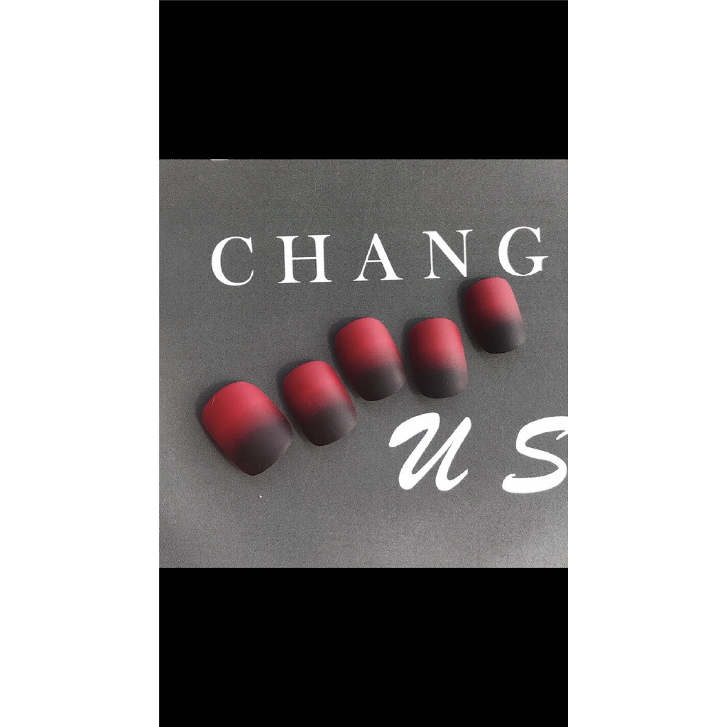 Set 24 MóNg Tay Giả MàU Gradient ĐộC ĐáO ThờI Trang Cho Nữ