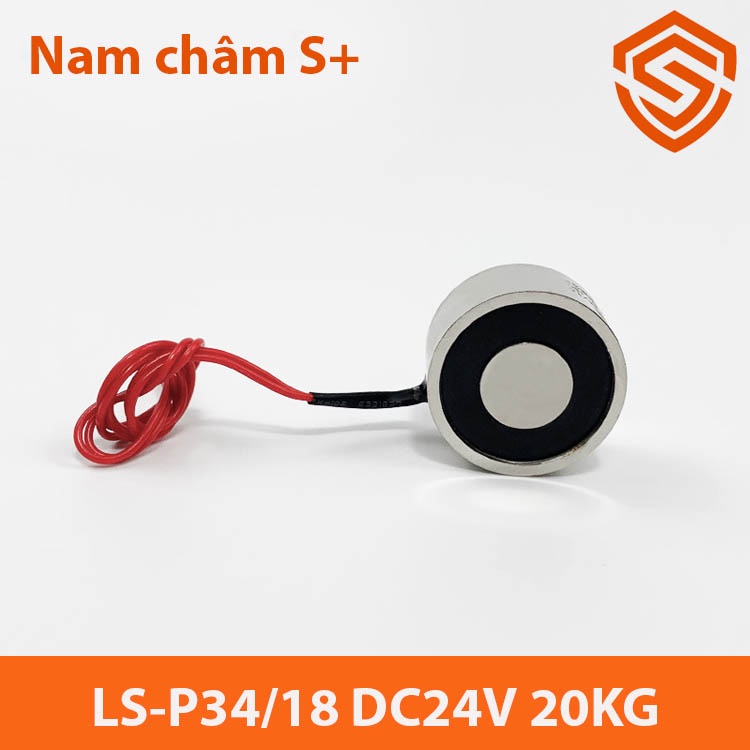 Nam châm điện LS-P34/18 24V 20KG