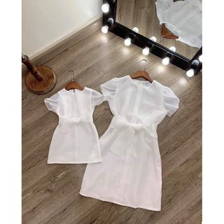 Đầm đôi mẹ bé giá chỉ 250k/set mẹ bé