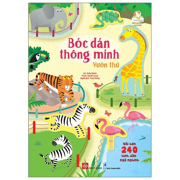 Sách - Combo Bóc Dán Thông Minh : Rừng Rậm + Vườn Thú + Nông Trại + Thủy Cung + Máy Kéo Và Xe Tải + Mùa Hè ( bộ 6 cuốn )