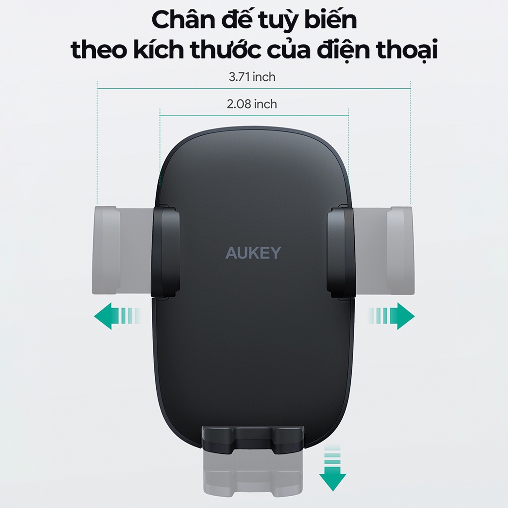 Giá treo điện thoại trên ô tô Aukey HD-C58 - Hàng Chính Hãng