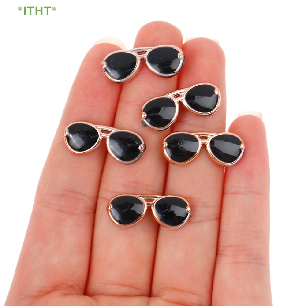 Set 10 Kính Mát Mini Thời Trang Cho Búp Bê Mới