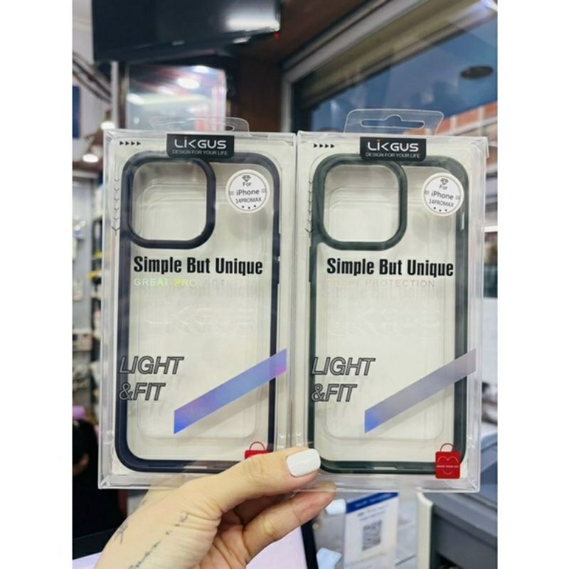 Ốp LIKGUS lưng trong viền camera bo iphone 15 pro max/14 pro max/14 pro/13 pro max/13/13 pro//12 pro/11 pro max/11 pro