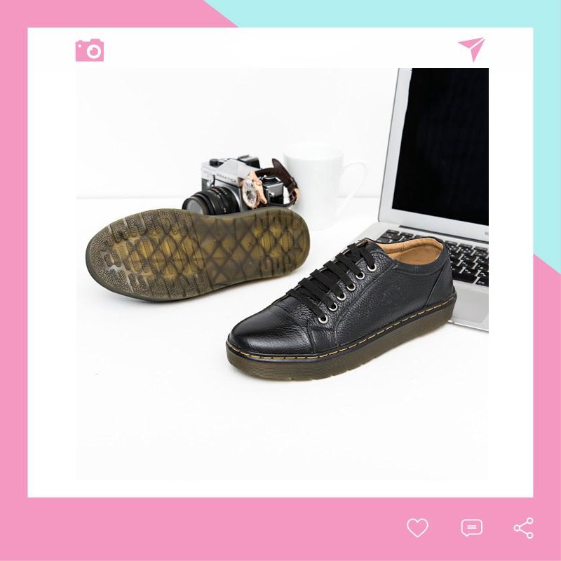 Giày Dr Martens da bò cao cấp BT69 nam