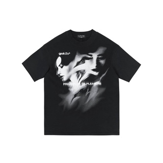 Áo thun 'GOLDIE PRINCIPLES OF PLEASURES' 100% cotton 2 chiều