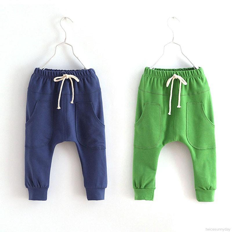 Quần lưng thun cho bé trai từ 2-7 tuổi