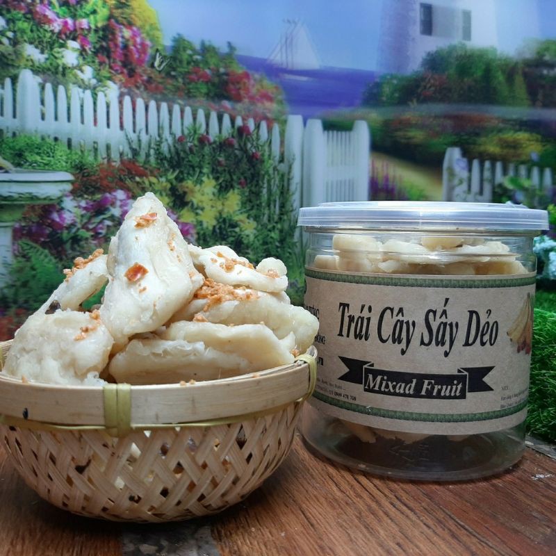 MÃNG CẦU XIÊM LẮC MUỐI ỚT SẤY LẠNH 500gr