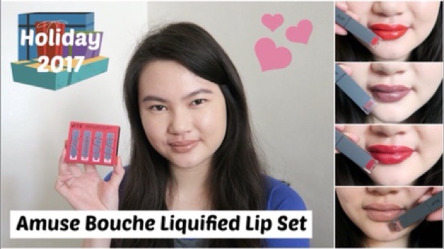 Set son kem Bite Beauty Amuse Bouche Liquified Lip Set