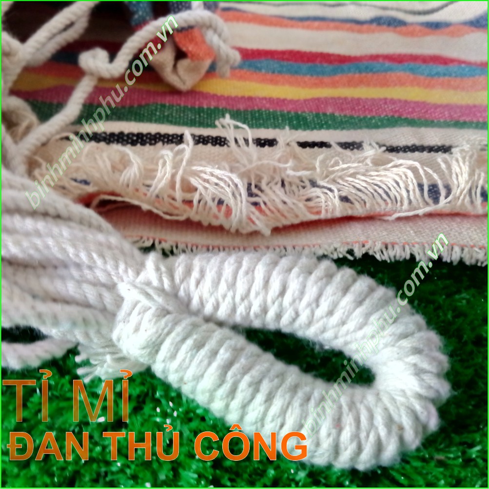 XÍCH ĐU VẢI COTTON MINH PHÚ CỦA BỘ SẢN PHẨM VÕNG XẾP ĐA NĂNG MINH PHÚ 4 TRONG 1 - MÀU: SỌC 7 MÀU, MÃ XICHDU1 | BigBuy360 - bigbuy360.vn