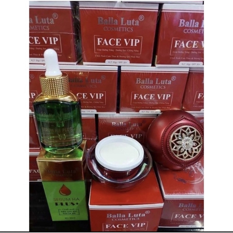 Kem Face Vip Balla Luta Thu Hằng - Face Vip Đỏ Balla Luta 30gr Chính hãng
