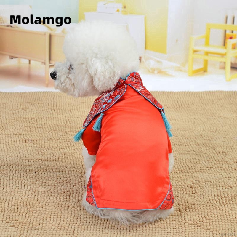 Sườn xám Molamgo phong cách Trung Hoa cho thú cưng