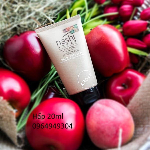 Tuýp hấp dầu phục hồi tái tạo cấu trúc tóc Nashi Argan 20ml | BigBuy360 - bigbuy360.vn