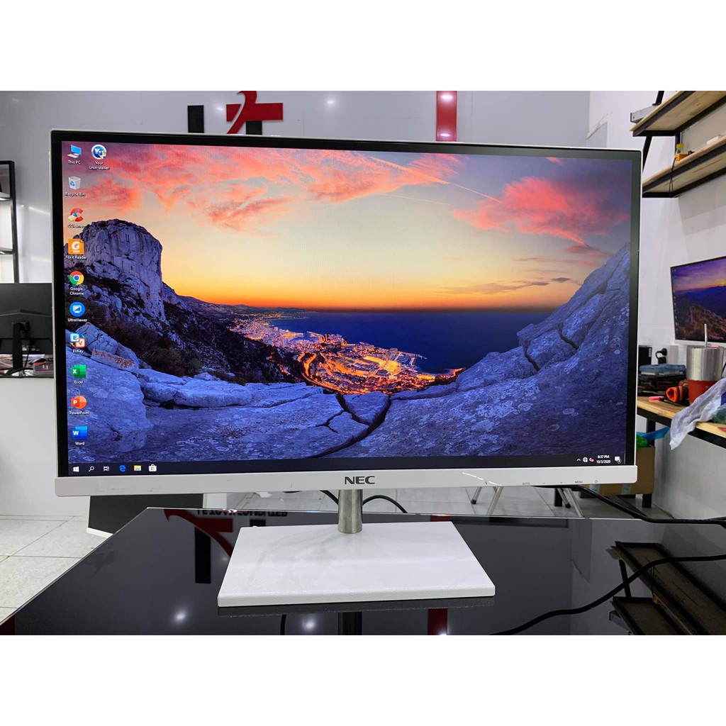 Chân đế  đa năng cho màn hình LCD, đế sắt  lớn màu trắng cho màn hình 24-32 inch | BigBuy360 - bigbuy360.vn
