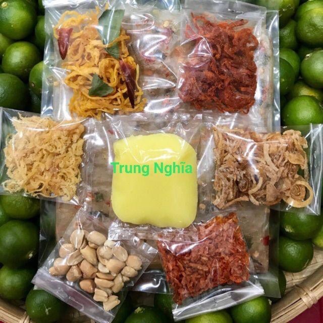 [Mã 267FMCGSALE giảm 8% đơn 500K] 130g bánh tráng trộn thập Cẩm