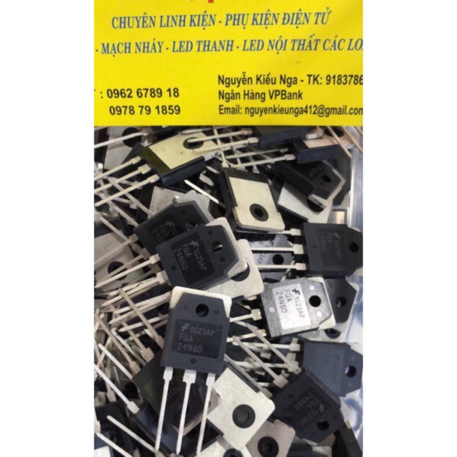 NK1 Sò mosfet 24N60 cho thiết bị điện gia dụng