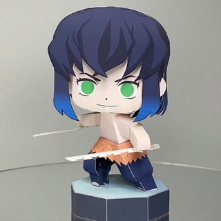 Mô hình giấy anime Hashibira Inosuke (Hơi thở của Quái Thú/Kedamono no kokyū?) [Demon slayer/Kimetsu no Yaiba]