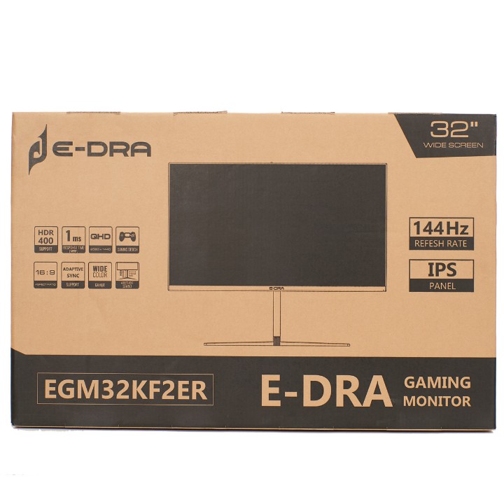 TẶNG GHẾ GAME EGC203v2 - Màn Hình Máy Tính Chơi Game EDRA EGMKF2ER IPS 144Hz 2k HDR400 1ms 99%sRGB - EDRAshop | BigBuy360 - bigbuy360.vn