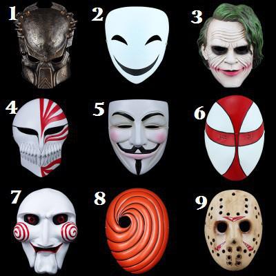 Bán MẶT NẠ HÓA TRANG HALOWEEN ĐƯỢC CHỌN MẪU TÙY Ý Siêu rẻ