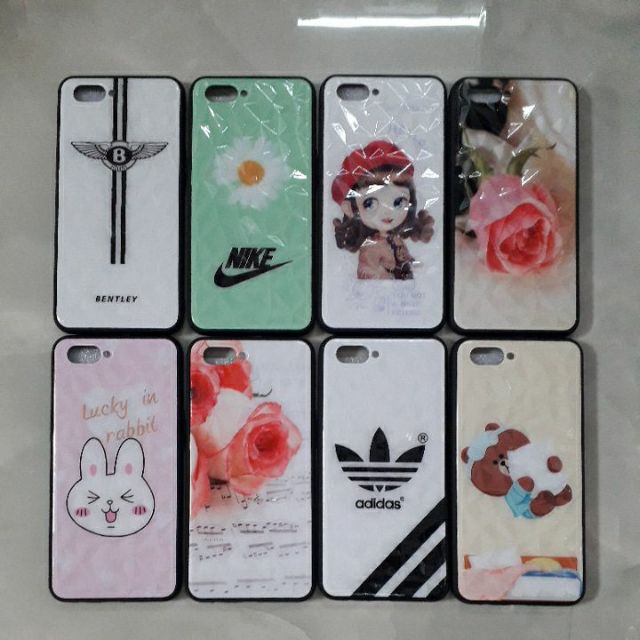 OPPO A3S - Ốp lưng nhựa đá nứt in hình siêu dễ thương