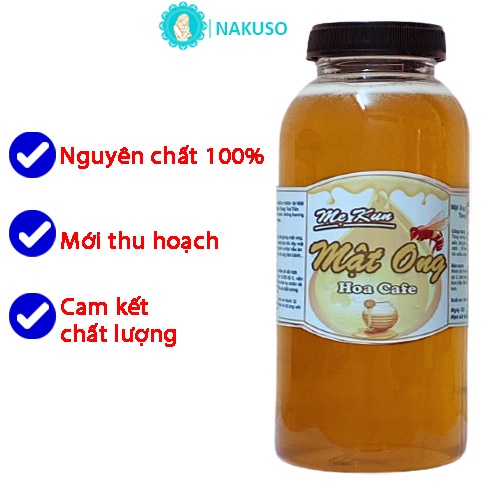 Mật Ong Nguyên Chất 100% Đồi Hoa Cà Phê Thiên Nhiên