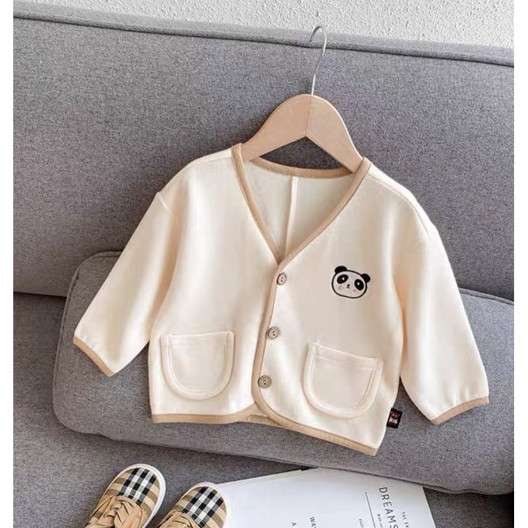 Áo Len Cardigan Cho Bé Từ 8-18kg Chất Len Cổ Chữ V Đáng Yêu