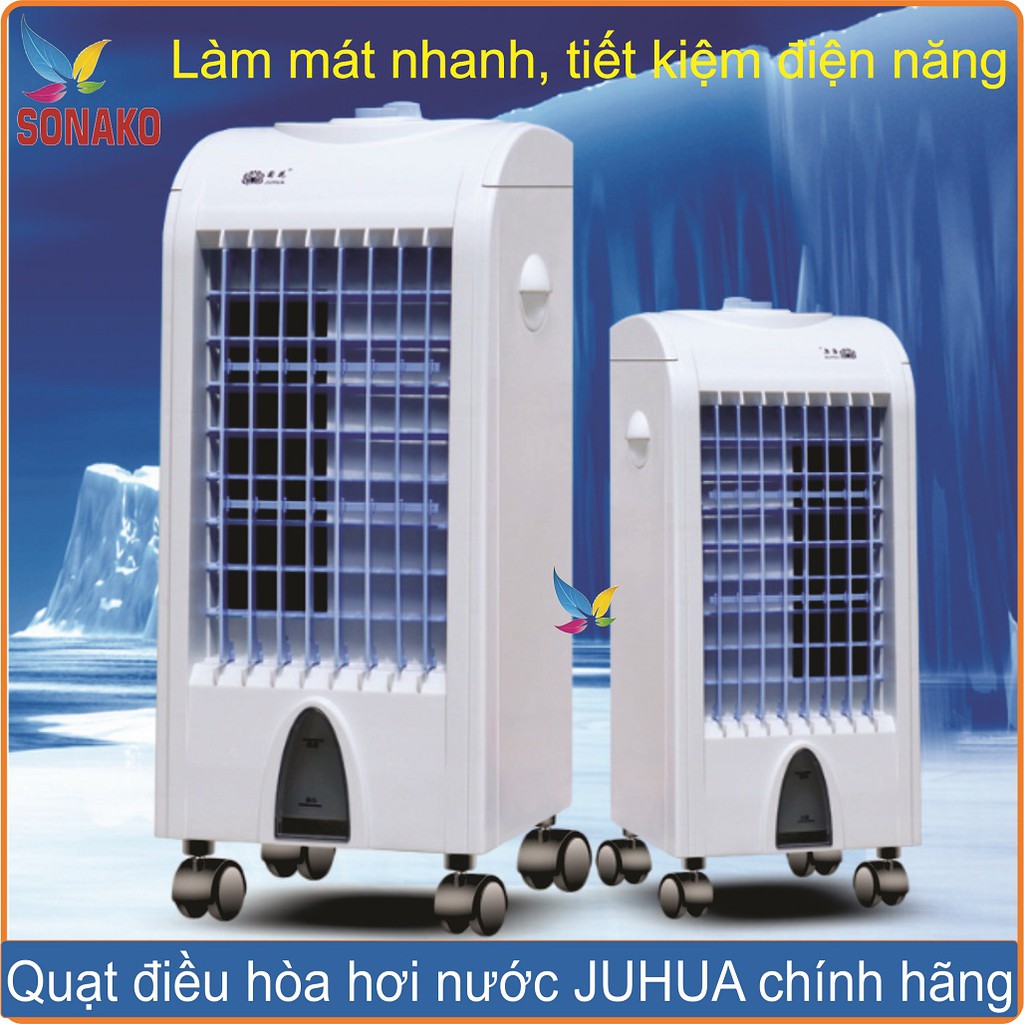 [Tặng 03 Đá Khô] Quạt Điều Hòa Hơi Nước Đá JUHUA - Sonako, quạt hơi nước đá, quạt đá khô