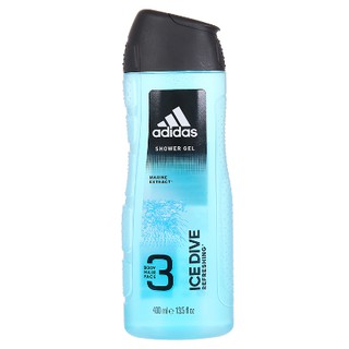 Gx567 sữa tắm gội toàn thân nam adidas ice dive 400ml