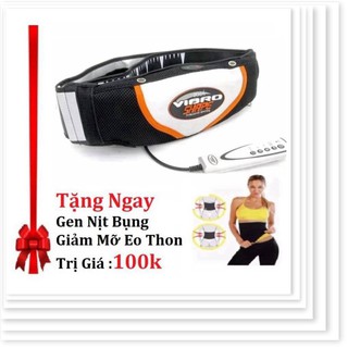 Đai massage giảm mỡ bụng nóng & rung Vibro Shape + Tặng gen nịt bung