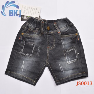 Quần Jean Lửng Rách Bé Trai 5-34Kg Quần Jean Trẻ Em Cao Cấp
